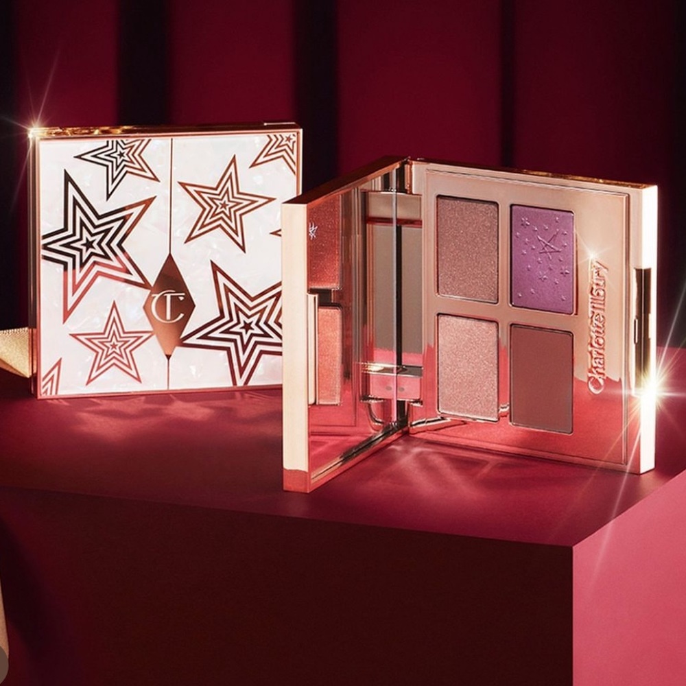 NEW! Charlotte Tilbury Luxury Palette of Pearls Eyeshadow- Celestial Pearl
